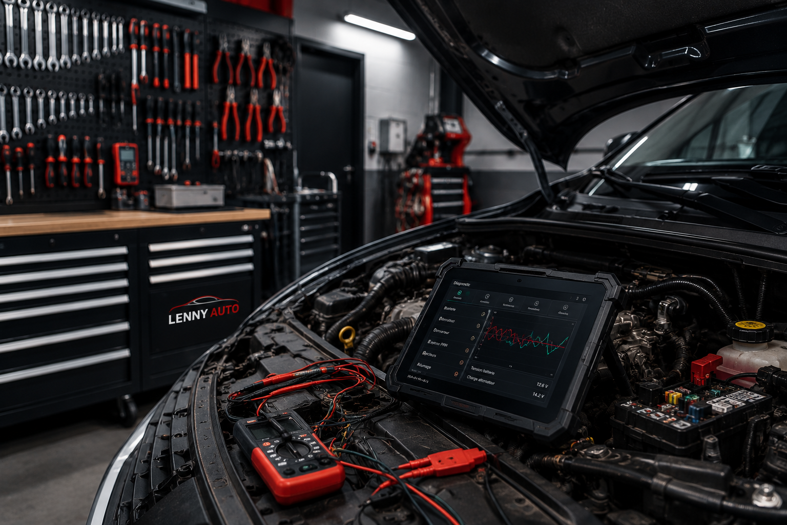 Diagnostic &eacute;lectronique automobile chez Lenny Auto &agrave; Carcassonne